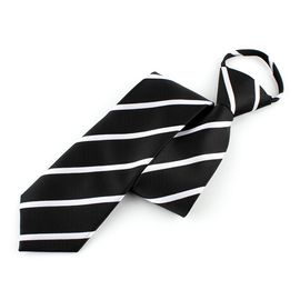 [MAESIO] GNA4093 Pre-Tied Neckties 7cm _ Mens ties for interview, Zipper tie, Suit, Classic Business Casual Necktie